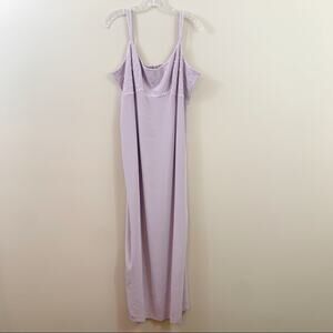 Montage Collection by Mon Cheri Sleeveless Maxi Beaded Lavender Wedding Dress